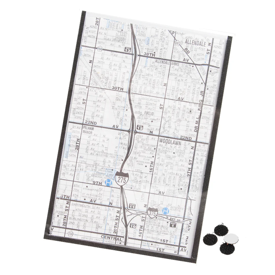 Detachable Lexan Mission Checklist Envelopes (4" x 6")