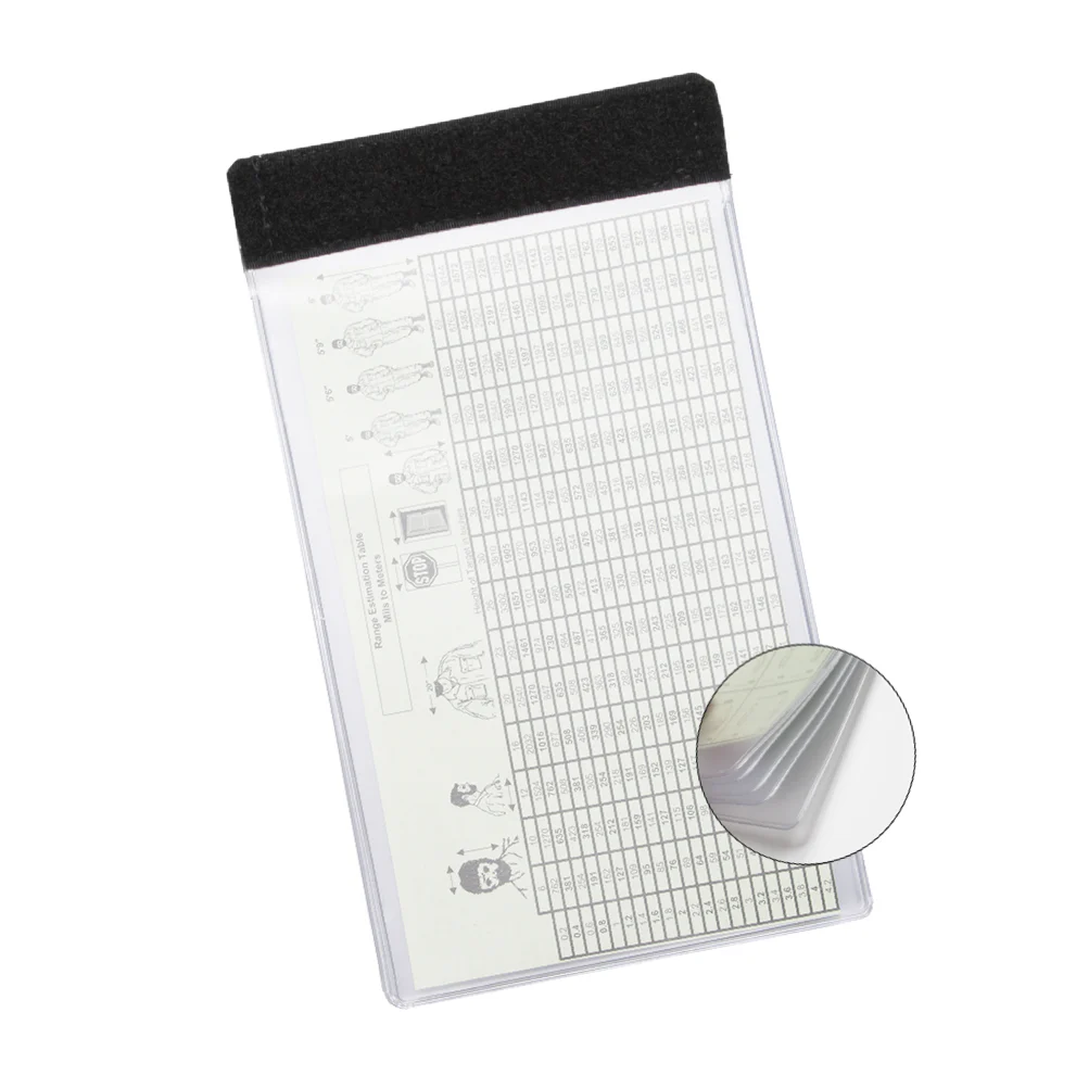 Detachable Vinyl Checklists (for 4x6" Paper), 5 pages/10 views, stackable - Image 2