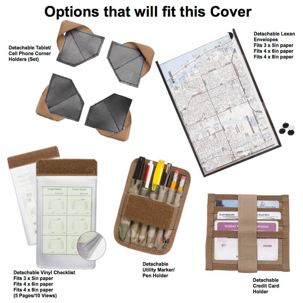Tactical 3-Ring Cover System (Fits 0.5in-1in Binders) - Image 7